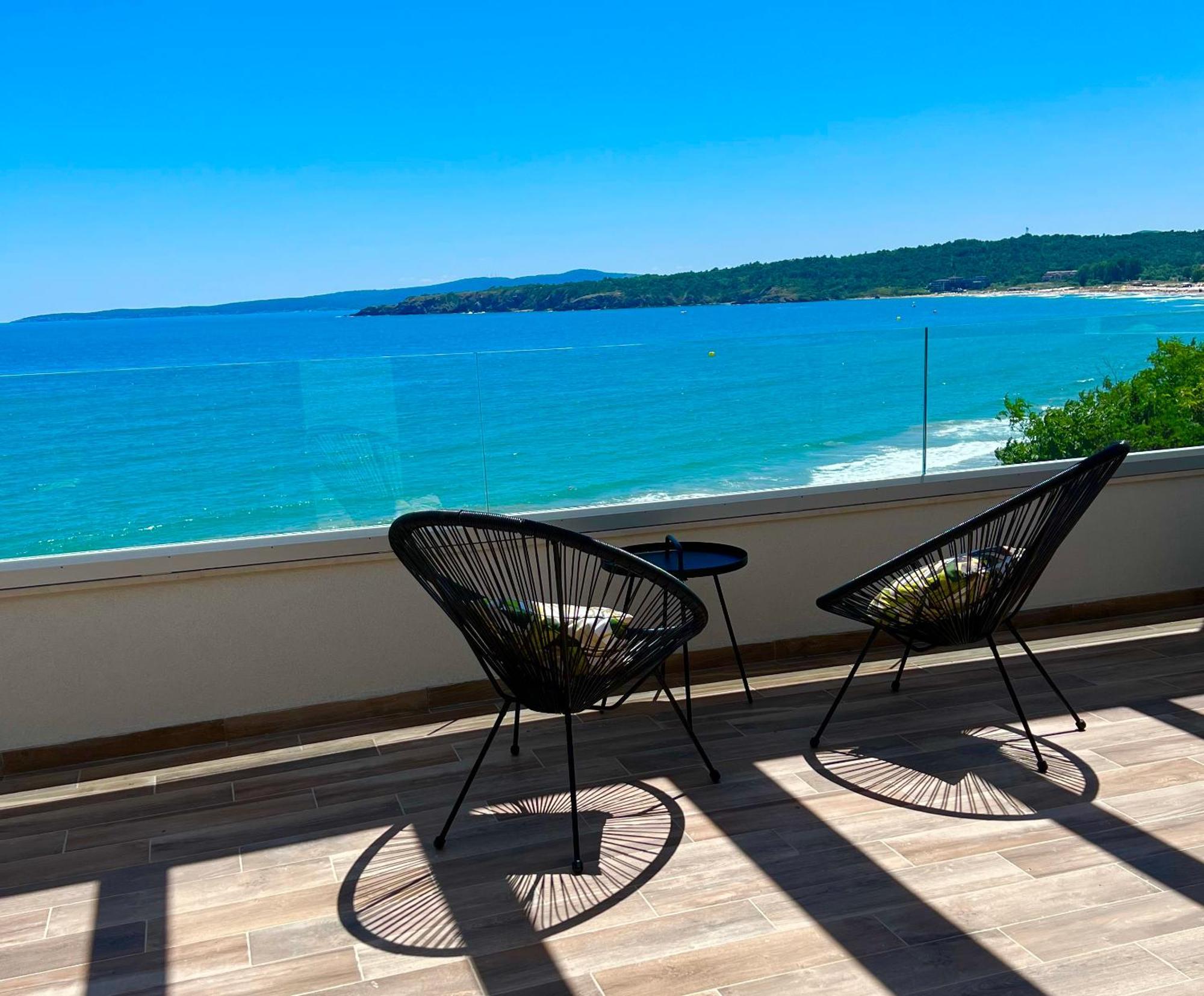 Olive Villas Beach Hotel Sozopol Exteriör bild