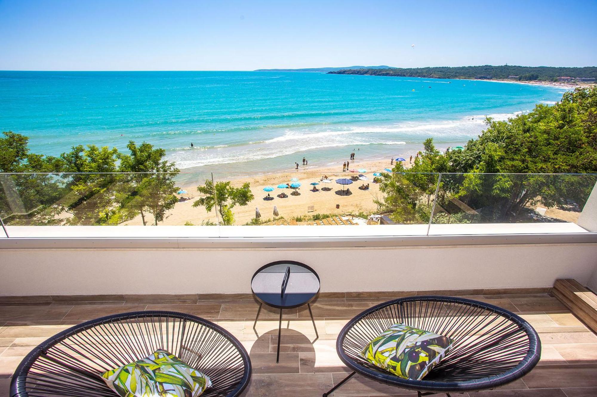 Olive Villas Beach Hotel Sozopol Exteriör bild